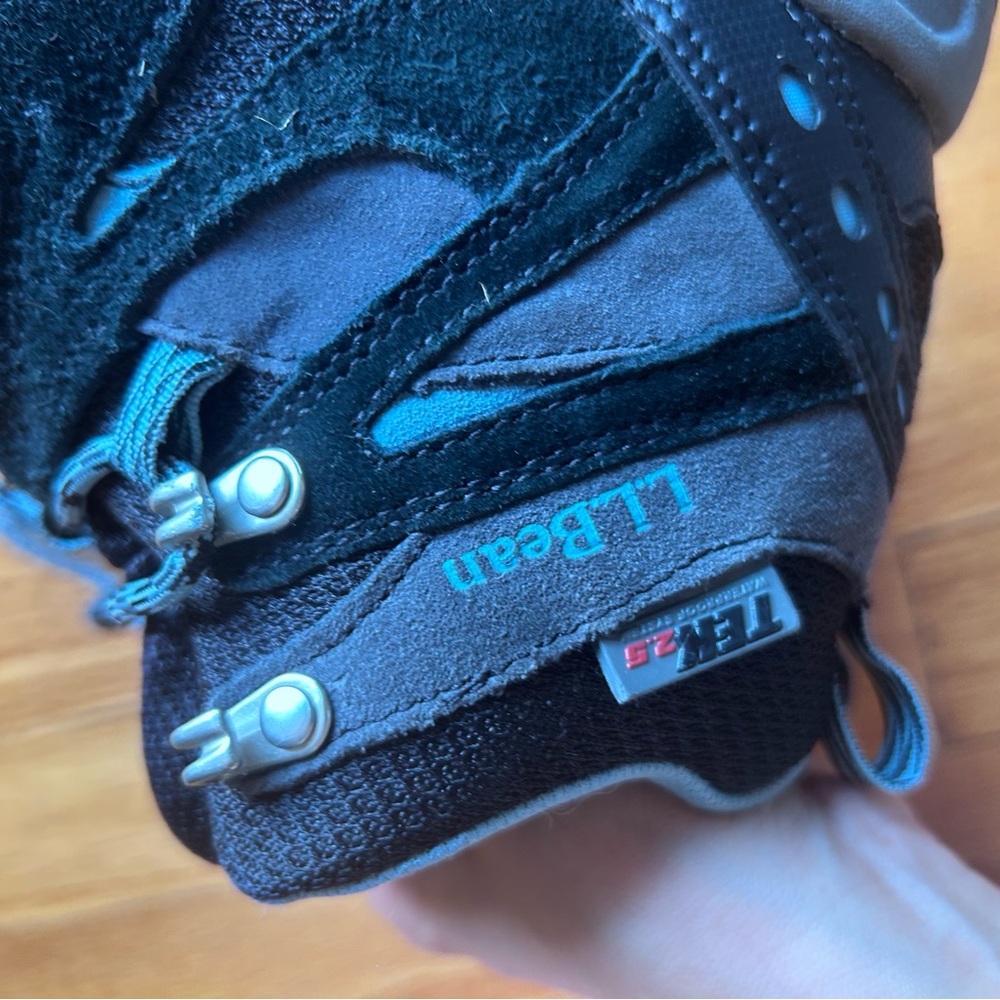 L.L.Bean Gray and Blue Hiking Shoes